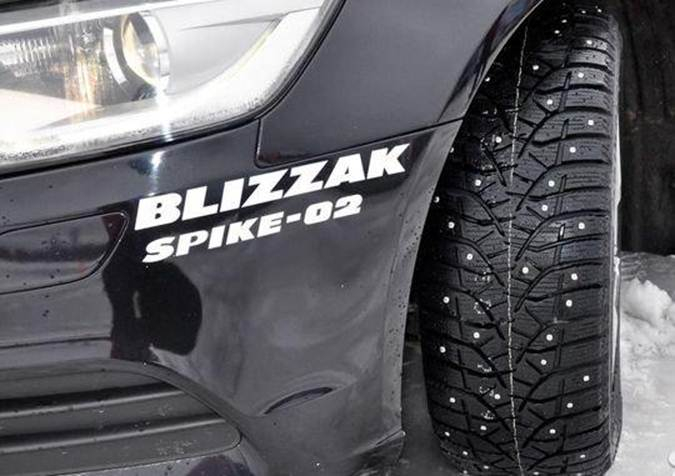 Обзор и тесты зимних шипованных шин Bridgestone Blizzak Spike-02